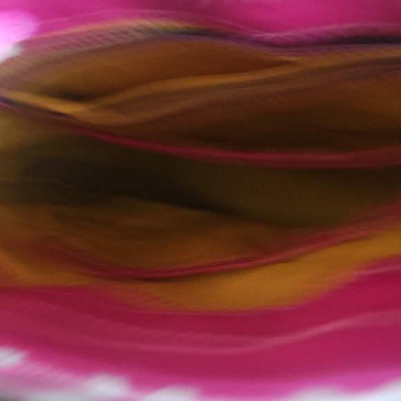 Dooney & Bourke Pink and White Geometric Tote - Picture 3 of 7